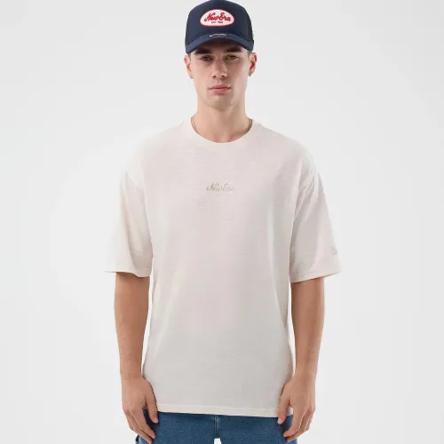 T-shirt Oversize New Era Slub Blanc unisex - New Era Cap - Modalova