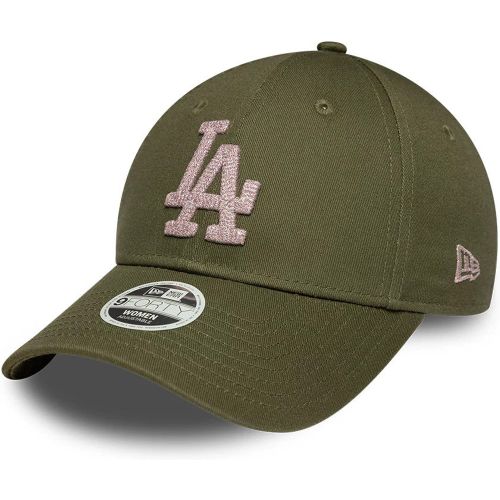 Casquette femme 9FORTY ajustable Metallic LA Dodgers MLB vert foncé unisex - New Era Cap - Modalova