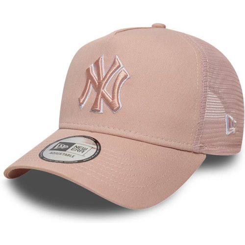 Casquette 9FORTY E-Frame Trucker Outline New York Yankees MLB Rose unisex - New Era Cap - Modalova