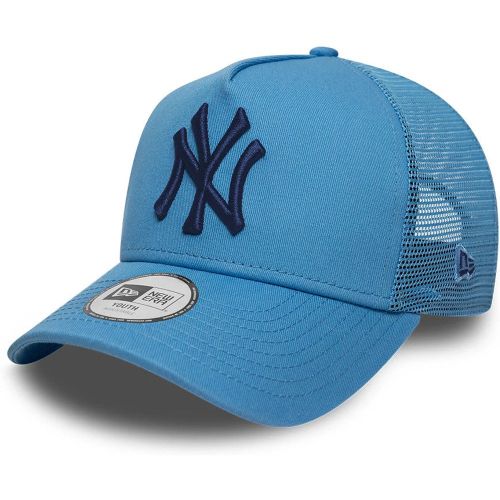 Casquette Enfant 9FORTY A-Frame Trucker Yankees MLB Bleu Pastel unisex - New Era Cap - Modalova