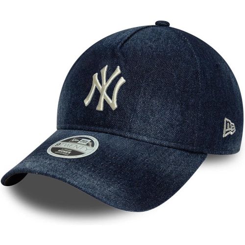 Casquette Femme 9TWENTY A-Frame en Jean New York Yankees MLB Bleu unisex - New Era Cap - Modalova
