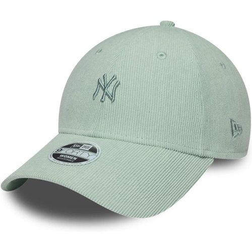 Casquette Femme 9FORTY Velours Côtelé New York Yankees MLB Vert Pastel unisex - New Era Cap - Modalova