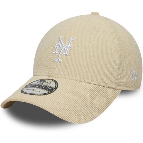 Casquette 9FORTY Velours Côtelé New York Mets MLB Crème unisex - New Era Cap - Modalova