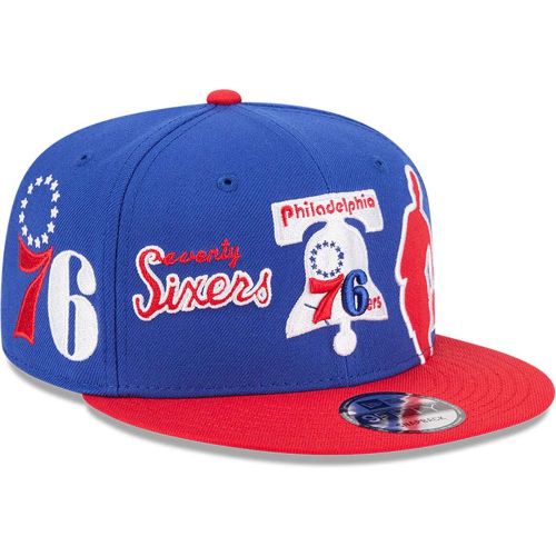 Casquette 9FIFTY Snapback Philadelphia 76ers Hardwood Classic ASG Bleu unisex - New Era Cap - Modalova