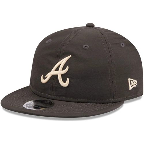 Casquette 9FIFTY Retro Crown Nylon ajustable Atlanta Braves MLB Noir unisex - New Era Cap - Modalova