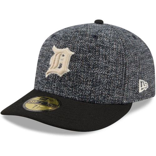 Casquette 59FIFTY Fitted en Tweed de Coton Detroit Tigers MLB Noir unisex - New Era Cap - Modalova