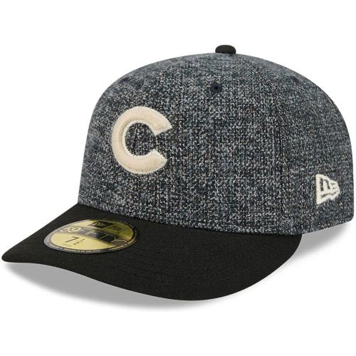 Casquette 59FIFTY Fitted en Tweed de Coton Chicago Cubs MLB Noir unisex - New Era Cap - Modalova