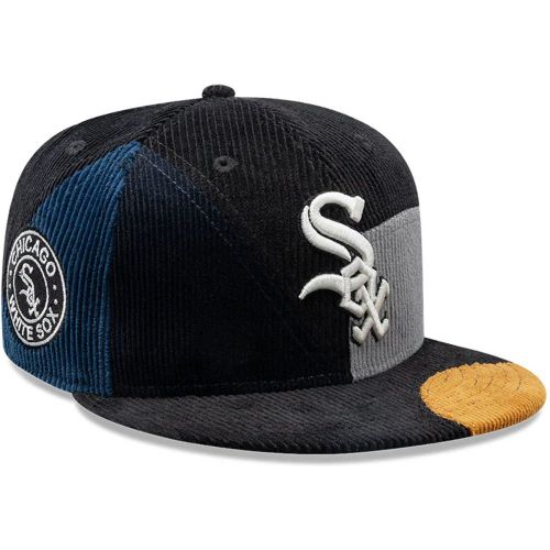 Casquette 59FIFTY Fitted Chicago White Sox MLB Patchwork Noir unisex - New Era Cap - Modalova