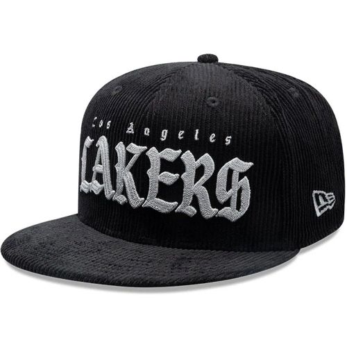 Casquette 9FIFTY Snapback LA Lakers NBA Old English Noir unisex - New Era Cap - Modalova