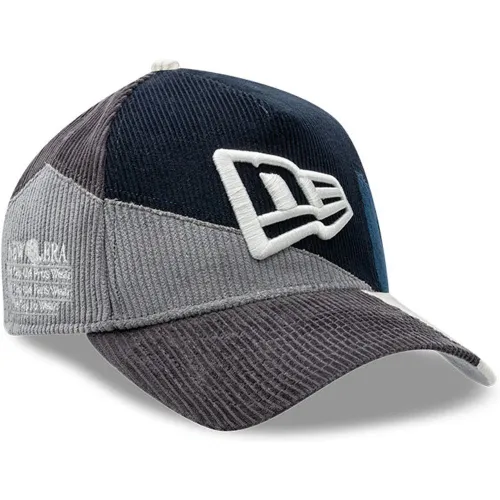 Casquette 9FORTY A-Frame New Era Patchwork Noir unisex - New Era Cap - Modalova