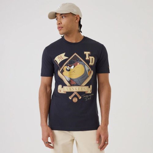 T-shirt New York Yankees MLB X Looney Tunes Taz Bleu marine unisex - New Era Cap - Modalova