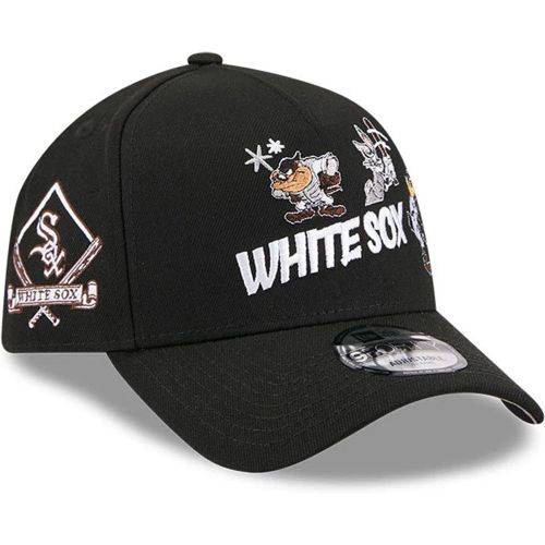 Casquette 9FORTY A-Frame Chicago White Sox MLB x Looney Tunes Noir unisex - New Era Cap - Modalova