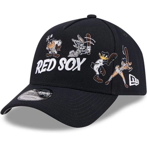 Casquette 9FORTY A-Frame Boston Red Sox MLB x Looney Tunes Bleu Marine unisex - New Era Cap - Modalova