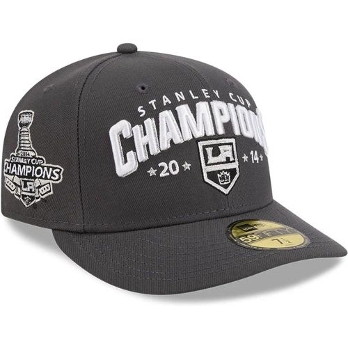 Casquette 59FIFTY Fitted Stanley Cup Champions LA Kings NHL Gris Foncé unisex - New Era Cap - Modalova