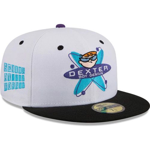 Casquette 59FIFTY Fitted La Laboratoire de Dexter Genius At Work Blanc unisex - New Era Cap - Modalova