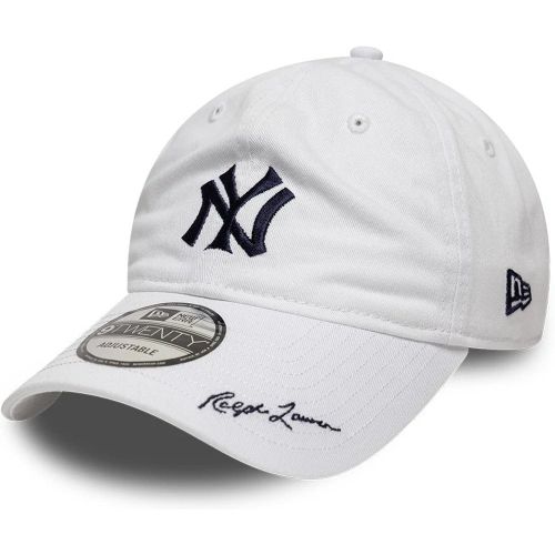 Casquette 9TWENTY Adjustable New York Yankees MLB x Ralph Lauren Blanc unisex - New Era Cap - Modalova