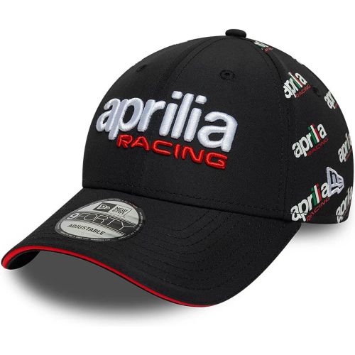 Casquette 9FORTY Adjustable Aprilia All Over Print Noir unisex - New Era Cap - Modalova