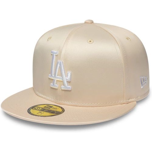 Casquette 59FIFTY Fitted LA Dodgers MLB Satin Crème unisex - New Era Cap - Modalova