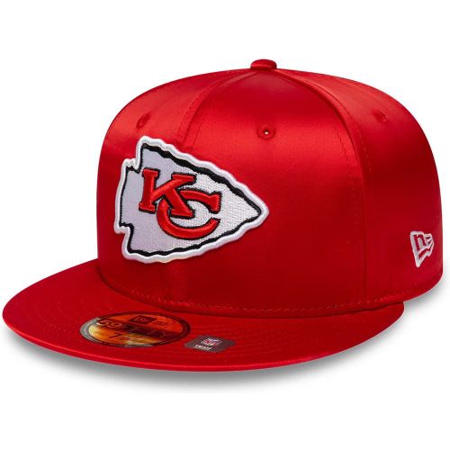 Casquette 59FIFTY Fitted Kansas City Chiefs NFL Satin Rouge unisex - New Era Cap - Modalova