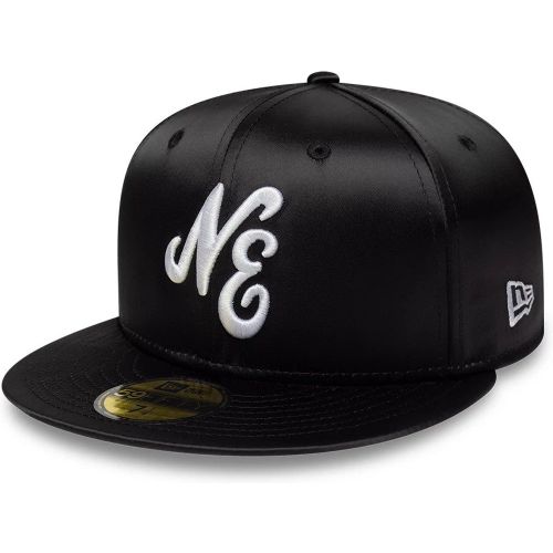 Casquette 59FIFTY Fitted New Era Satin Noir unisex - New Era Cap - Modalova