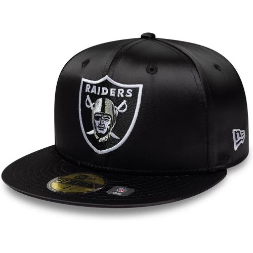 Casquette 59FIFTY Fitted Las Vegas Raiders NFL Satin Noir unisex - New Era Cap - Modalova