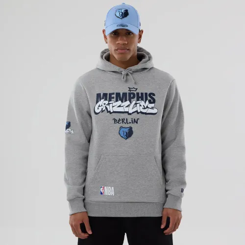Sweat à Capuche Memphis Grizzlies NBA Berlin Game 2026 Gris unisex - New Era Cap - Modalova