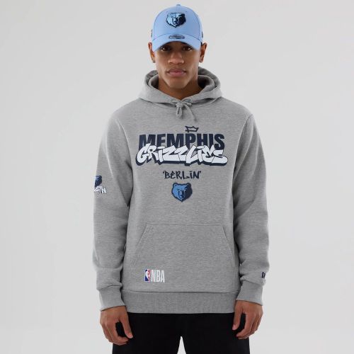 Sweat à Capuche Memphis Grizzlies NBA Berlin Game 2026 Gris unisex - New Era Cap - Modalova