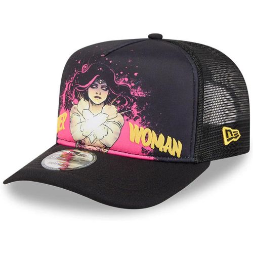 Casquette Femme 9FIFTY A-Frame Snapback DC Wonder Woman Noir unisex - New Era Cap - Modalova