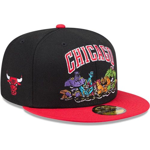 Casquette 59FIFTY Fitted Space Jam Tune Squad Chicago Bulls Noir unisex - New Era Cap - Modalova