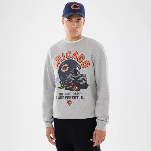 Pull à Col Rond Training 2026 Chicago Bears NFL Gris unisex - New Era Cap - Modalova