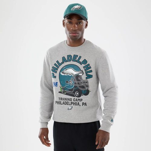 Pull à Col Rond Training 2026 Philadelphia Eagles NFL Gris unisex - New Era Cap - Modalova