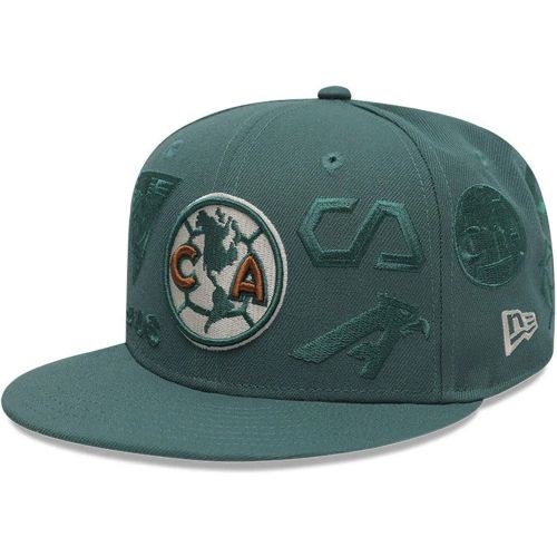 Casquette Fitted 59FIFTY Liga MX All Over Club America Vert Foncé unisex - New Era Cap - Modalova