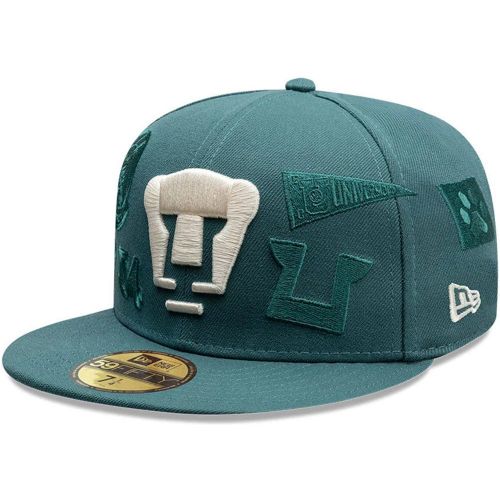 Casquette 59FIFTY Fitted Liga MX All Over Pumas Unam Vert Foncé unisex - New Era Cap - Modalova