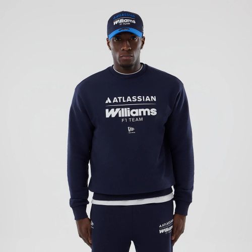 Pull Oversize Williams Bleu marine unisex - New Era Cap - Modalova