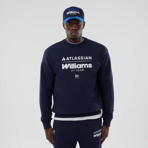 Pull Oversize Williams Bleu marine unisex - New Era Cap - Modalova