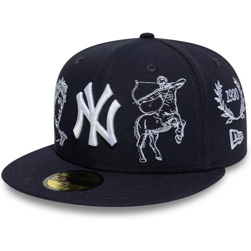 Casquette mythologie 59FIFTY Fitted New York Yankees bleu marine unisex - New Era Cap - Modalova