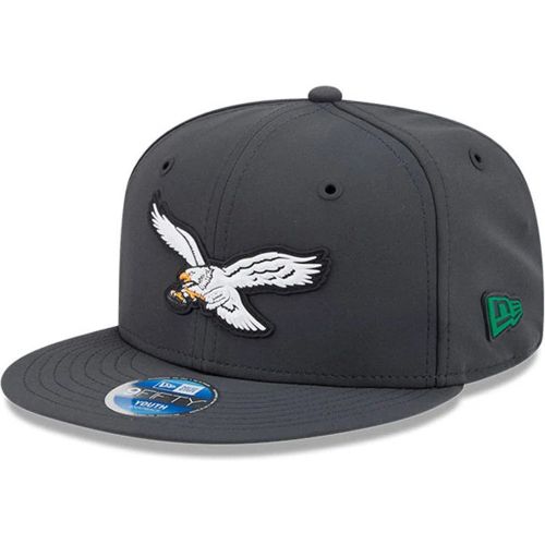 Casquette Enfant 9FIFTY Snapback Eagles NFL Sideline 2026 Anthracite unisex - New Era Cap - Modalova