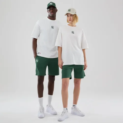 T-shirt Oversize New York Yankees MLB Midi League Essential Blanc unisex - New Era Cap - Modalova