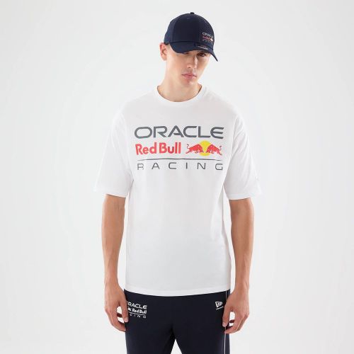 T-shirt Oversize Red Bull Racing Graphic Blanc unisex - New Era Cap - Modalova