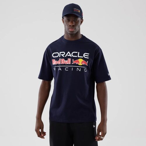 T-shirt Oversize Red Bull Racing Graphic Bleu foncé unisex - New Era Cap - Modalova