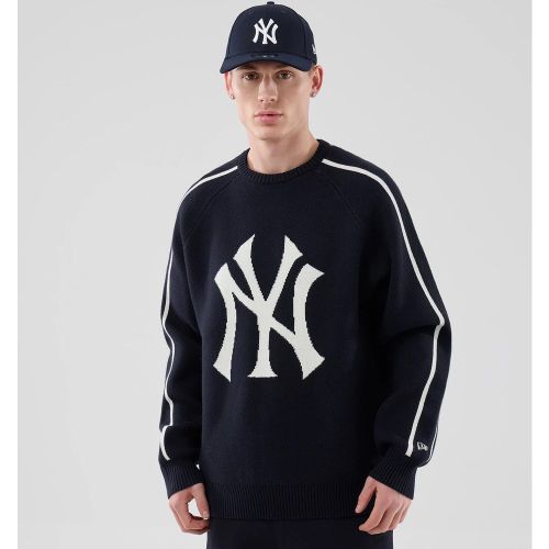 Pull Tricoté New York Yankees MLB Bleu marine unisex - New Era Cap - Modalova
