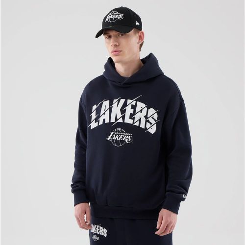 Sweat à capuche LA Lakers NBA Bleu marine unisex - New Era Cap - Modalova