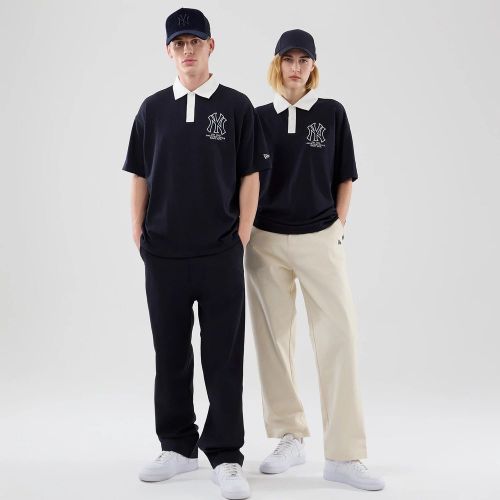 Polo New York Yankees MLB Bleu marine unisex - New Era Cap - Modalova