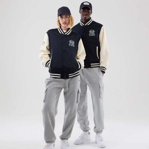 Veste Bomber enn Jersey New York Yankees MLB Bleu marine unisex - New Era Cap - Modalova