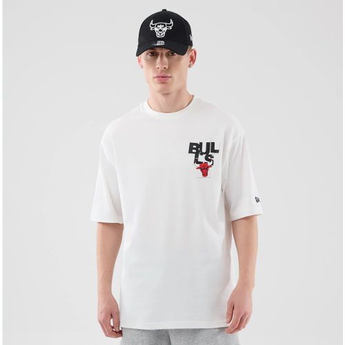 T-shirt Oversize Chicago Bulls NBA Player Graphic Blanc unisex - New Era Cap - Modalova