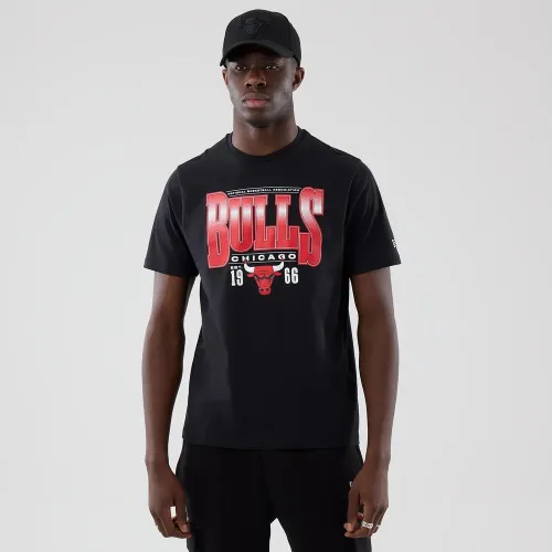 T-shirt Chicago Bulls NBA Arch Graphic Noir unisex - New Era Cap - Modalova