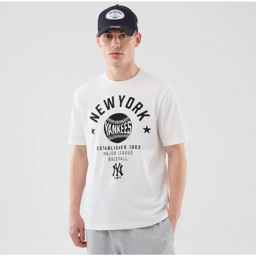 T-shirt New York Yankees MLB Graphic Blanc unisex - New Era Cap - Modalova