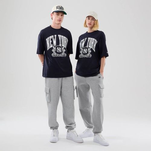 T-shirt Oversize New York Yankees MLB Arch Graphic Bleu marine unisex - New Era Cap - Modalova