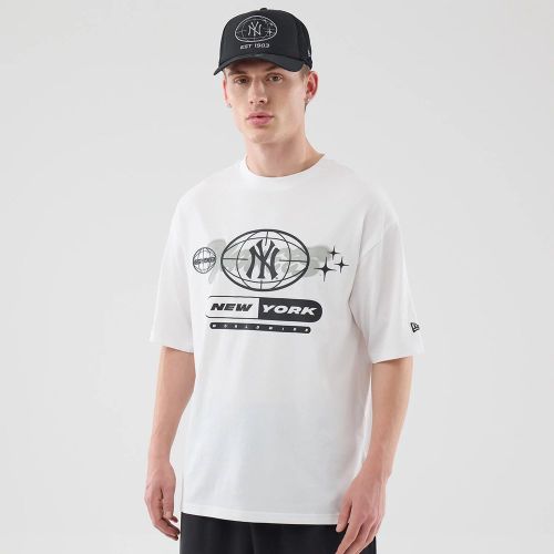 T-shirt Oversize New York Yankees MLB Logo Graphic unisex - New Era Cap - Modalova