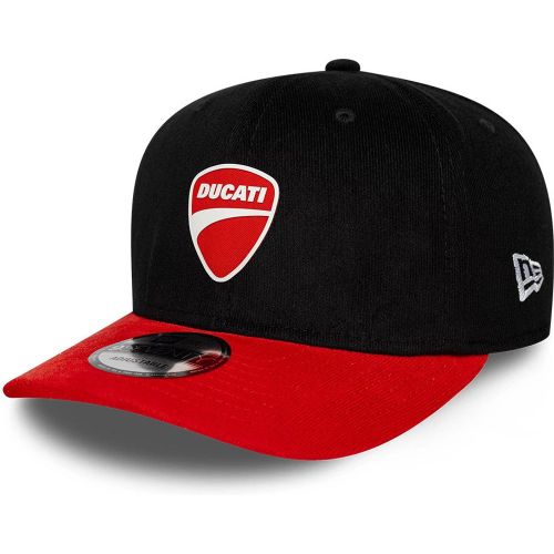 Casquette 9SEVENTY Stretch Snap Ducati Motor Contrast Visor Noir unisex - New Era Cap - Modalova